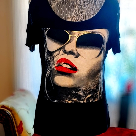 no name Tops - Wild Girl T-Shirt-Lg